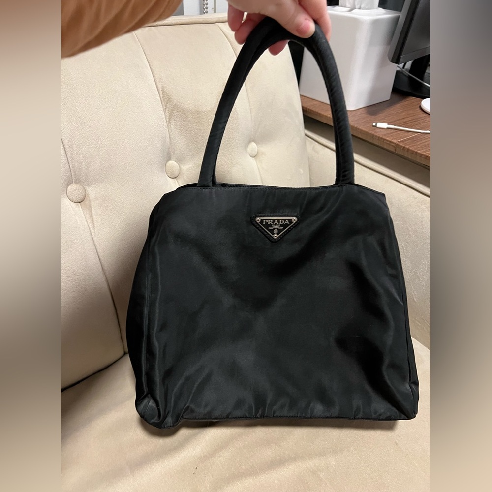 Prada Black Nylon Purse